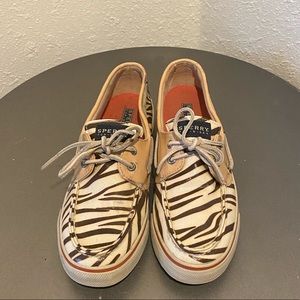 Sperry Top-Sider Zebra Boat Shoes